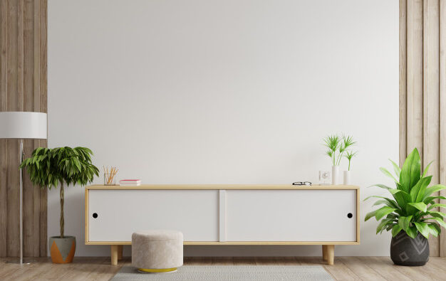 Pokoj ve skandinávském stylu