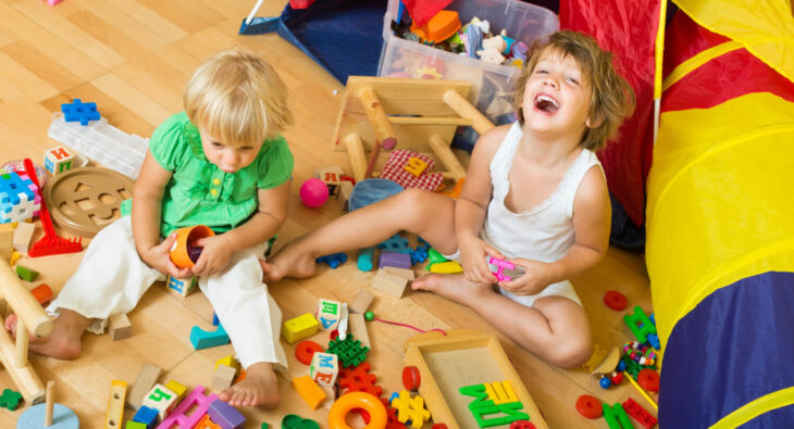 Box na hračky s velmi originálními vzory